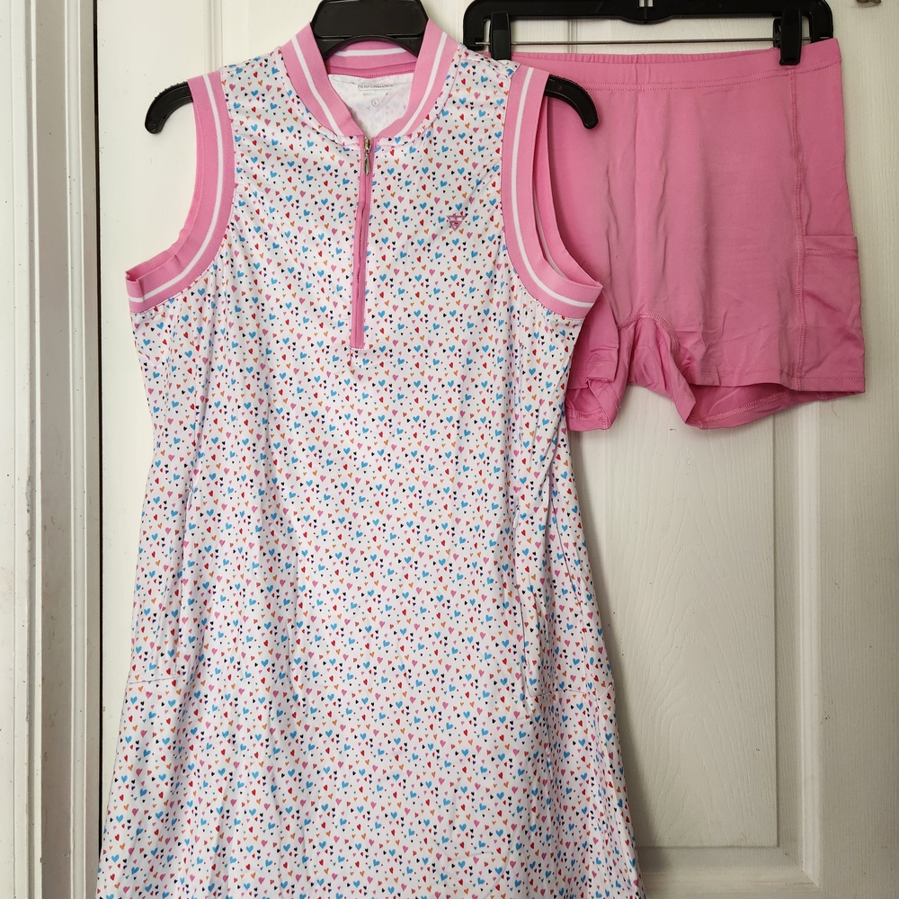 Maelreg Tennis Dress with Shorts Set
